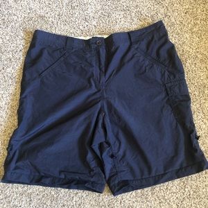 Women’s Navy Blue Land’s End Shorts